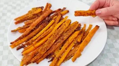 Esse PETISCO SAUDÁVEL vai TE CONQUISTAR! Gostoso, Fácil, Poucas Calorias e Carboidratos (Low Carb)