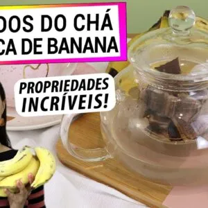 SEGREDOS DO CHÁ DE CASCA DE BANANA! ANTI-INFLAMATÓRIO E SUPER ANTIOXIDANTE! NUNCA JOGUE FORA!