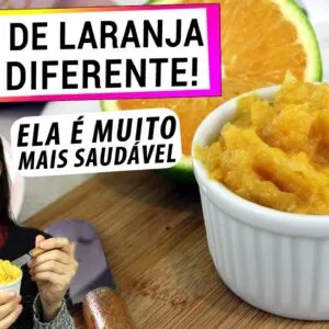 GELEIA DE LARANJA QUE É DIFERENTE! MAIS SAUDÁVEL, SEM AÇÚCAR, AGORA SÓ FAÇO ASSIM!