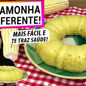 UMA PAMONHA BEM DIFERENTE! PODER ANTI-INFLAMATÓRIO, DE FORNO, VEGANA, MAIS FÁCIL!