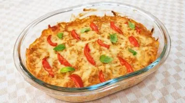 SUBSTITUA O JANTAR! Delícia FÁCIL, SAUDÁVEL, POUCOS CARBOIDRATOS e SEM FARINHA - Vai Amar!