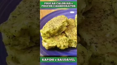 Salgado SAUDÁVEL, SEM TRIGO, SEM FRITURA - Poucas Calorias e Carboidratos