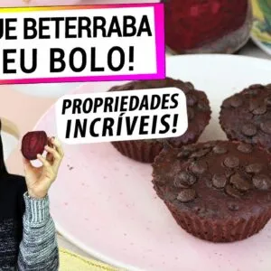 ACONTECE ISSO SE VC COLOCA BETERRABA NO BOLO! TRUQUE SAUDÁVEL E ANTI-INFLAMATÓRIO!