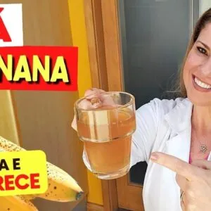 O Melhor CHÁ DE BANANA para EMAGRECER, DESINCHAR, DESINFLAMAR e SAÚDE- Fácil e Rápido
