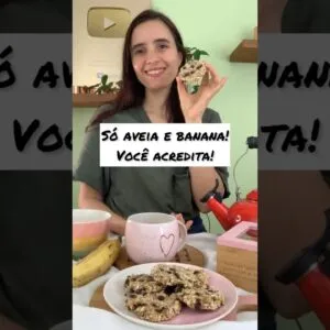 SÓ BANANA E AVEIA, VOCÊ ACREDITA? Depois que descobri esta receita, não parei mais!