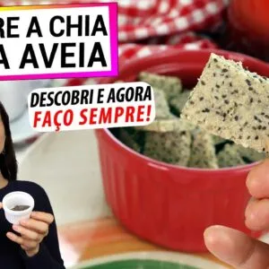 MISTURE A CHIA COM A AVEIA NO CAFÉ! DESCOBRI E NUNCA FOI TÃO FÁCIL TROCAR O PÃO!