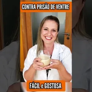LAXANTE NATURAL contra PRISÃO DE VENTRE e BARRIGA INCHADA - Fácil e Gostoso