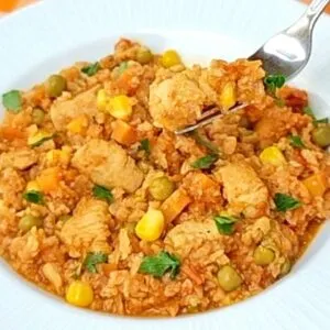 SUBSTITUA O JANTAR! Delícia FÁCIL e SAUDÁVEL com POUCAS CALORIAS E CARBOIDRATOS! Galinhada de Vó!