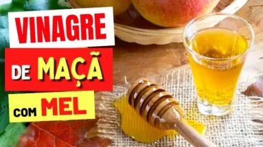 VINAGRE DE MAÇÃ com MEL em JEJUM - O que ACONTECE com Você? Como Usar CERTO?