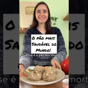 O PÃO MAIS SAUDÁVEL DO MUNDO, CONHEÇA O PÃO DOS IMORTAIS!