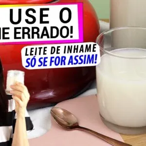 PARE DE USAR O INHAME ERRADO! FAÇA O VERDADEIRO LEITE DE INHAME E GANHE MAIS SAÚDE!
