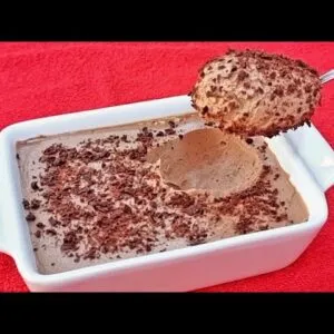 Só 3 MIN, 3 INGREDIENTES e POUCOS CARBOIDRATOS! Delícia SEM AÇÚCAR, Saudável e Rica em Proteínas