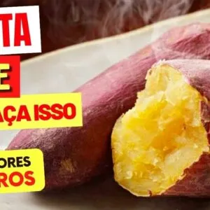 10 ERROS ao COMER BATATA DOCE - NÃO FAÇA MAIS ISSO!