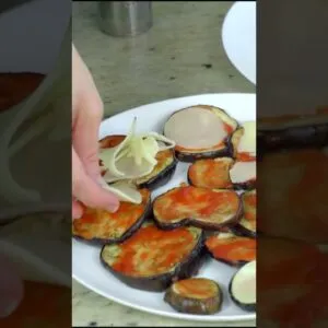 AS CRIANÇAS AMAM ESSAS PIZZAS DE BERINJELA #shorts