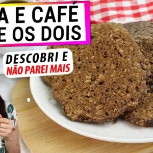 MISTURE A AVEIA COM O CAFÉ! O SABOR É INCRÍVEL! É PERFEITO PARA O CAFÉ DA MANHÃ SAUDÁVEL!