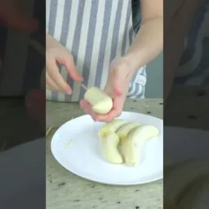 PICOLÉ SAUDÁVEL DE BANANA E CHOCOLATE #shorts