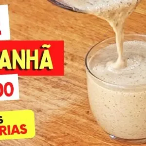 CAFÉ DA MANHÃ RÁPIDO e SAUDÁVEL! É Fácil, Delicioso, Cremoso, Rápido e Poucos Ingredientes