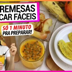 3 SOBREMESAS SEM AÇÚCAR PRONTAS EM MENOS DE 1 MINUTO! VEJA COMO ELAS AJIDAM A DIMINUIR O AÇÚCAR!