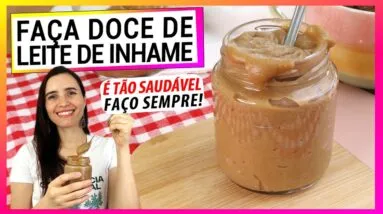 CONHEÇA O DOCE DE LEITE DE INHAME E NUNCA MAIS COMPRE O DO SUPERMERCADO! SAUDÁVEL, FAÇO SEMPRE!
