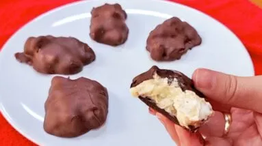 Só 3 INGREDIENTES! Delícia SEM AÇÚCAR, Fácil e Saudável - Sem Leite Condensado e Creme de Leite