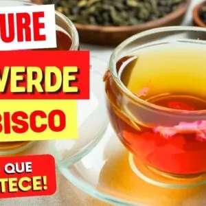 Misture CHÁ VERDE e HIBISCO e Veja O QUE ACONTECE com Você! (USE ASSIM)