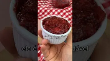 PROBIÓTICA COMO KEFIR E IOGURTE! Esta geleia é inacreditável! A mais saudável do mundo!