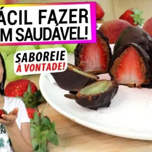 BOMBOM DE FRUTAS MAIS SAUDÁVEL DO MUNDO! DELICIOSO, FÁCIL E SÓ TE FAZ BEM!