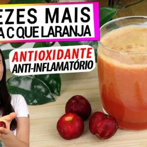 50 VEZES MAIS VITAMINA C QUE SUCO DE LARANJA! DESCUBRA O SEGREDO DO SUCO DE ACEROLA!