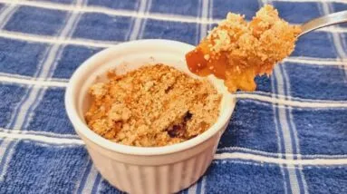 Só 3 MIN! Delícia SEM AÇÚCAR, TRIGO, LEITE E OVO! Café da Manhã ou Lanche Fácil e Saudável (+Fibras)