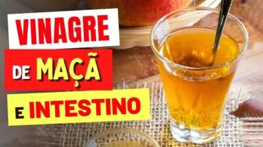 VINAGRE DE MAÇÃ e INTESTINO - O que você PRECISA SABER!