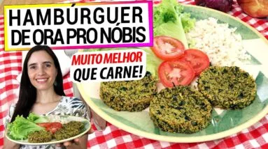TROQUE A CARNE PELA ORA PRO NÓBIS! VEM VER COMO FAÇO! É fácil e rico em proteína!