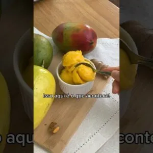 Congele a manga assim e descubra como é saudável! Você vai fazer sempre!