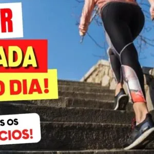IMPRESSIONANTE! Benefícios de SUBIR ESCADAS TODO DIA!