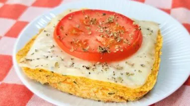 SUBSTITUA O PÃO em 3 MIN e SEM TRIGO! Delícia BAIXA EM CARBOIDRATOS, Fácil e Saudável (Low Carb)