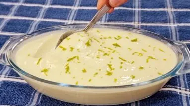 So 3 INGREDIENTES! Delícia SEM AÇÚCAR, Sem Leite Condensado ou Creme de Leite - Fácil e Rápido