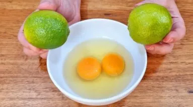 Misture OVO CRU e LIMÃO e vai VICIAR nessa DELÍCIA - Sem Açúcar, Farinha e Leite - Fácil e Rápido