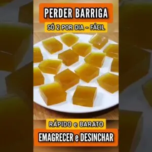 Só 2 POR DIA para EMAGRECER, DESINCHAR e PERDER BARRIGA - Fácil, Rápido e Barato