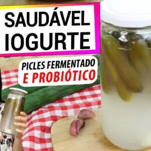 PICLES DE PEPINO PROBIÓTICO MAIS SAUDÁVEL QUE IOGURTE! ANTI-INFLAMATÓRIO, TE CONTO OS SEGREDOS!