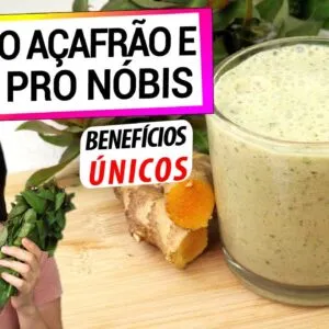 JUNTE A ORA PRO NÓBIS E O AÇAFRÃO! TOME TODAS AS MANHÃS! BEBIDA SUPER ANTI INFLAMATÓRIA!