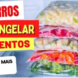 10 Maiores ERROS AO CONGELAR ALIMENTOS - Não Faça Mais Isso!