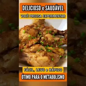 COXAS DE FRANGO INCRÍVEIS - Saudáveis, Ótimas para o Metabolismo, Macias e Deliciosas