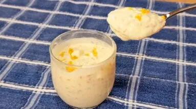 CAFÉ DA MANHÃ de 3 INGREDIENTES, SEM AÇÚCAR, Rico em FIBRAS e PROTEÍNAS! Fácil, Rápido e Saudável