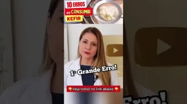 👆 GRANDE ERRO ao CONSUMIR KEFIR (Probiótico Poderoso)