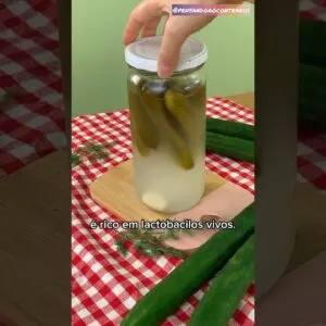 Fica probiótico como iogurte! É muito fácil de fazer!