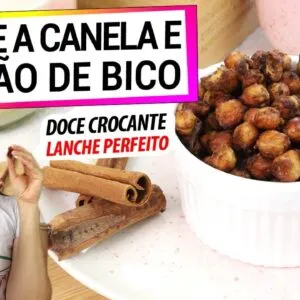 JUNTE A CANELA COM O GRÃO DE BICO! DESCOBERTA SAUDÁVEL DELICIOSA, SÓ FAÇO ISSO AGORA!