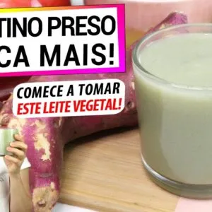 ADEUS INTESTINO PRESO COM ESTE LEITE VEGETAL! CONHEÇA O LEITE ANTI-INFLAMATÓRIO DE  BATATA DOCE!