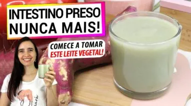 ADEUS INTESTINO PRESO COM ESTE LEITE VEGETAL! CONHEÇA O LEITE ANTI-INFLAMATÓRIO DE  BATATA DOCE!
