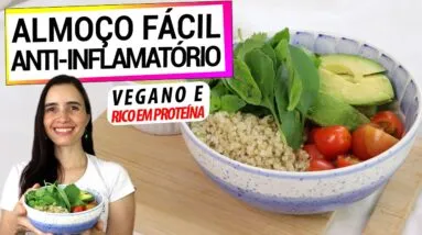 ALMOÇO REFRESCANTE FÁCIL E ANTI-INFLAMATÓRIO! NO CALOR, SEMPRE FAÇO! É DELICIOSO!