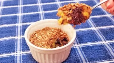 Só 3 MIN! Delícia SEM AÇÚCAR, TRIGO, LEITE E OVO! Café da Manhã ou Lanche Fácil, Saudável e +Fibras