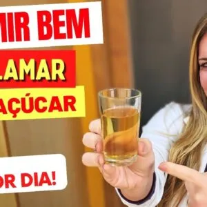 Só 1 POR DIA, Depois do Jantar, para DESINFLAMAR, DORMIR BEM e BAIXAR AÇÚCAR NO SANGUE - Fácil!
